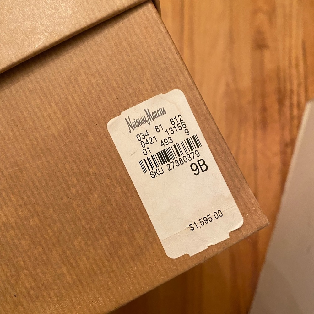 SOLD❤️Christian Louboutin Napaleona Spiked-Toe Red Knee Bl boots leather - Picture 6 of 16